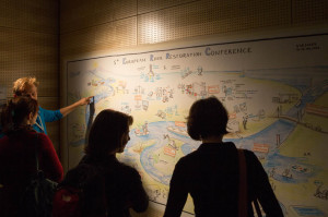 ERRC 2013 Graphic Recording, Fluss, Christian Ridder