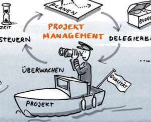 Projektbeispiel Webseite Illustration
