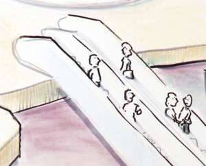 Projektbeispiel Graphic Recording Messe Shopping Center